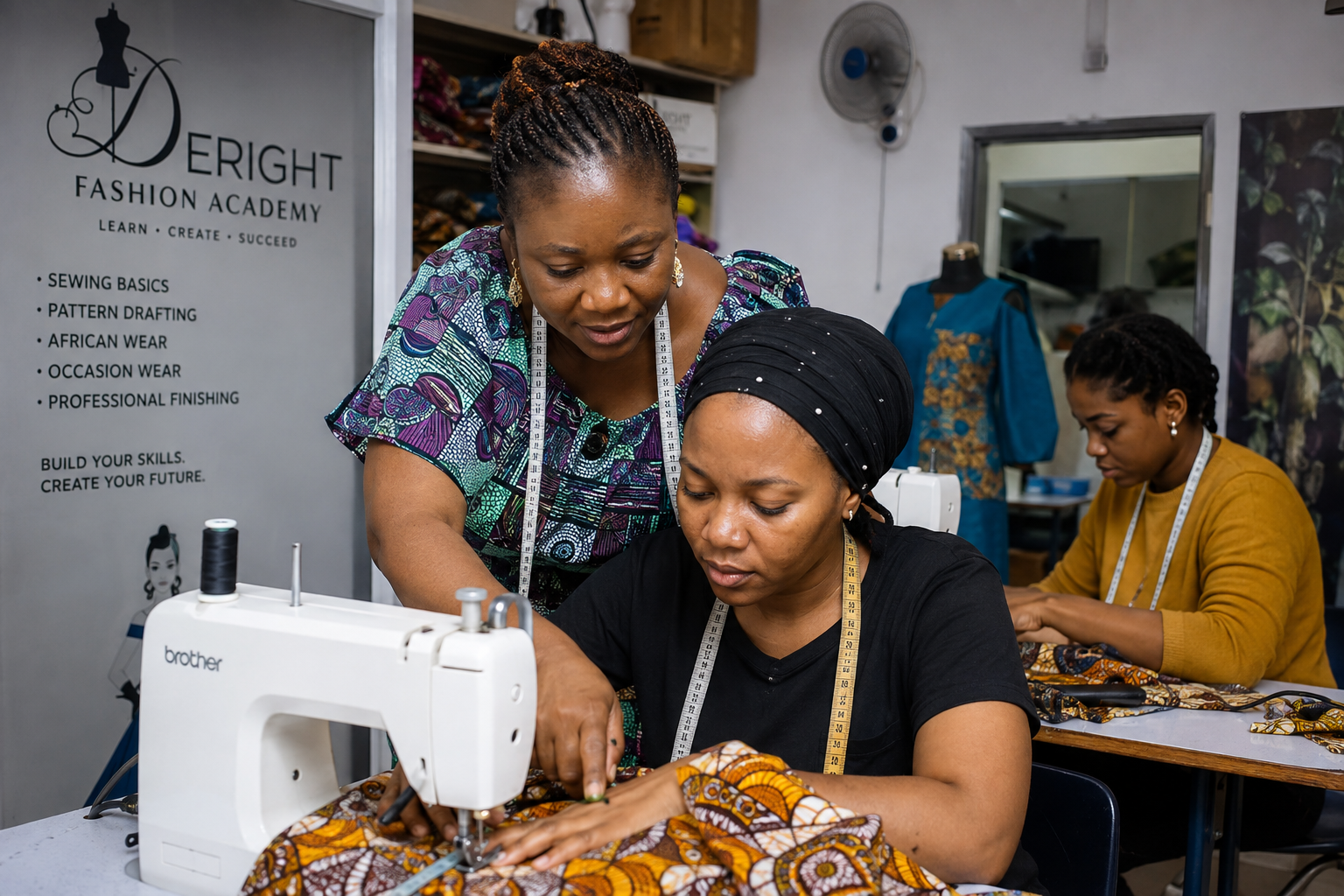 Deright Fashion Academy: Learn to Sew in Manchester