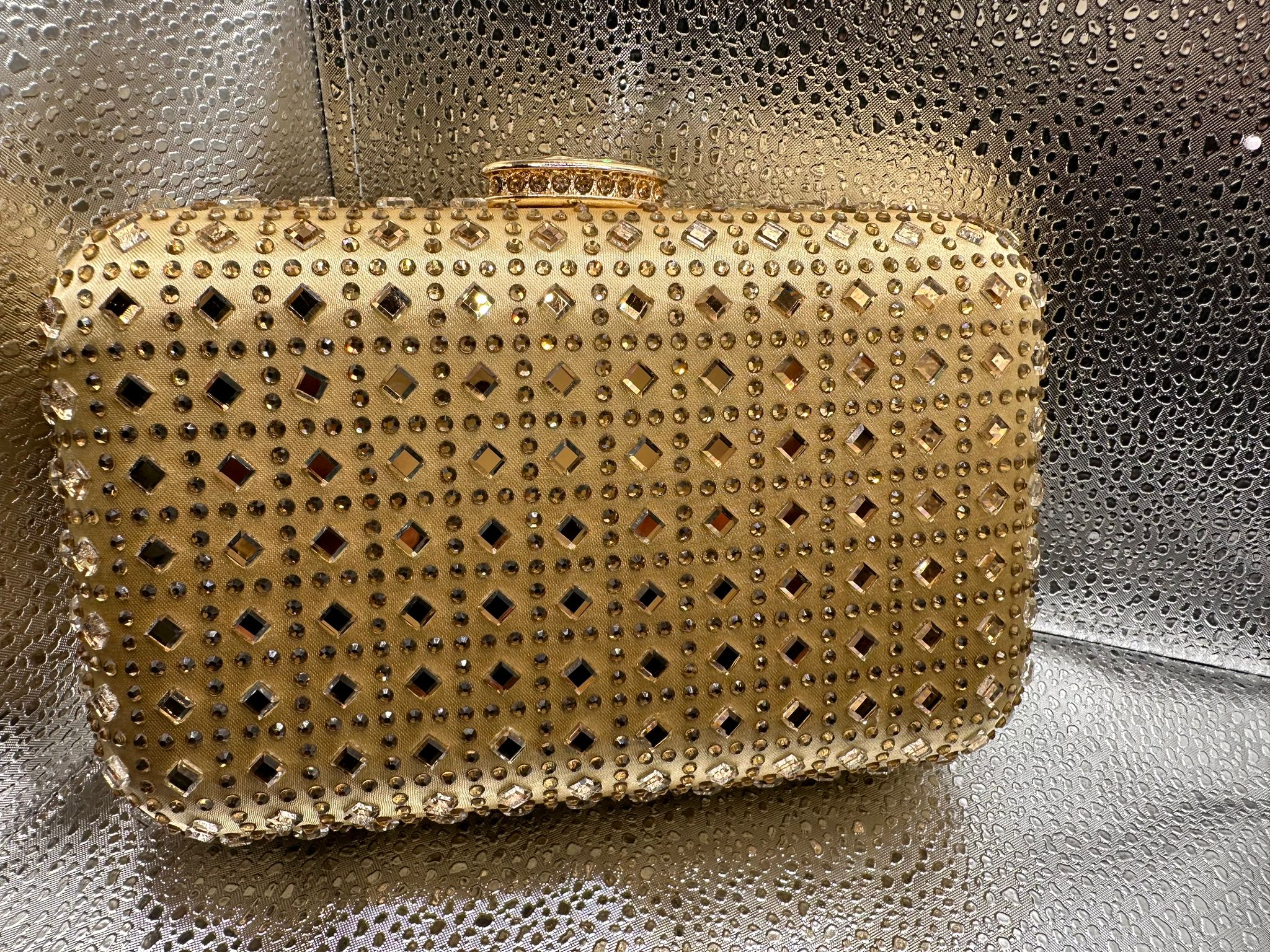 Golden Glamour Clutch