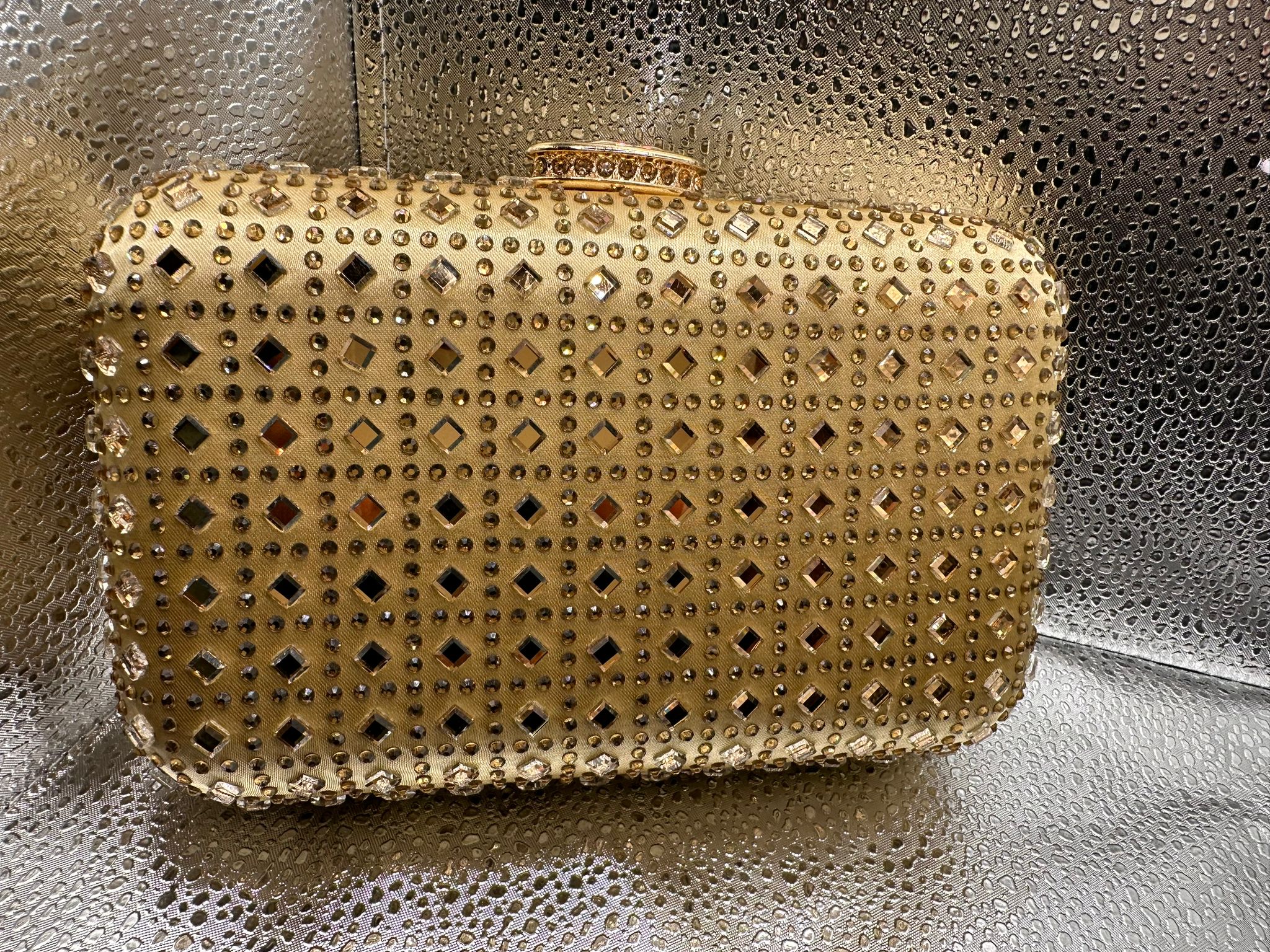 Golden Glamour Clutch