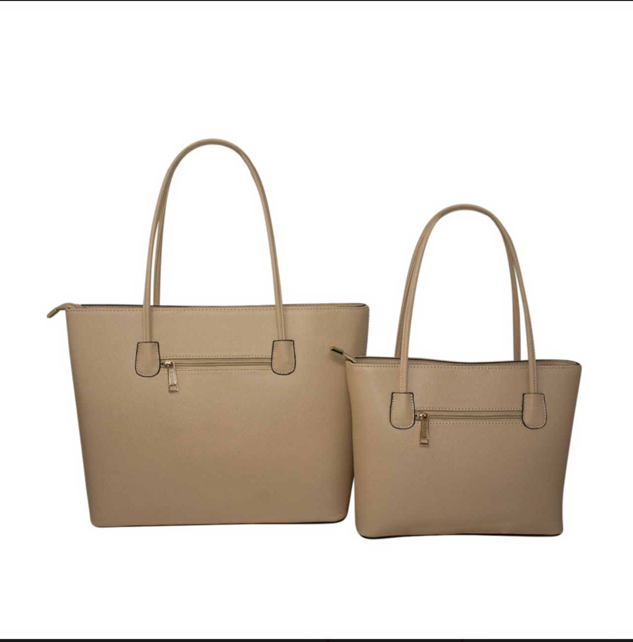 Ladies Two Piece Fashion Tote Bag Set