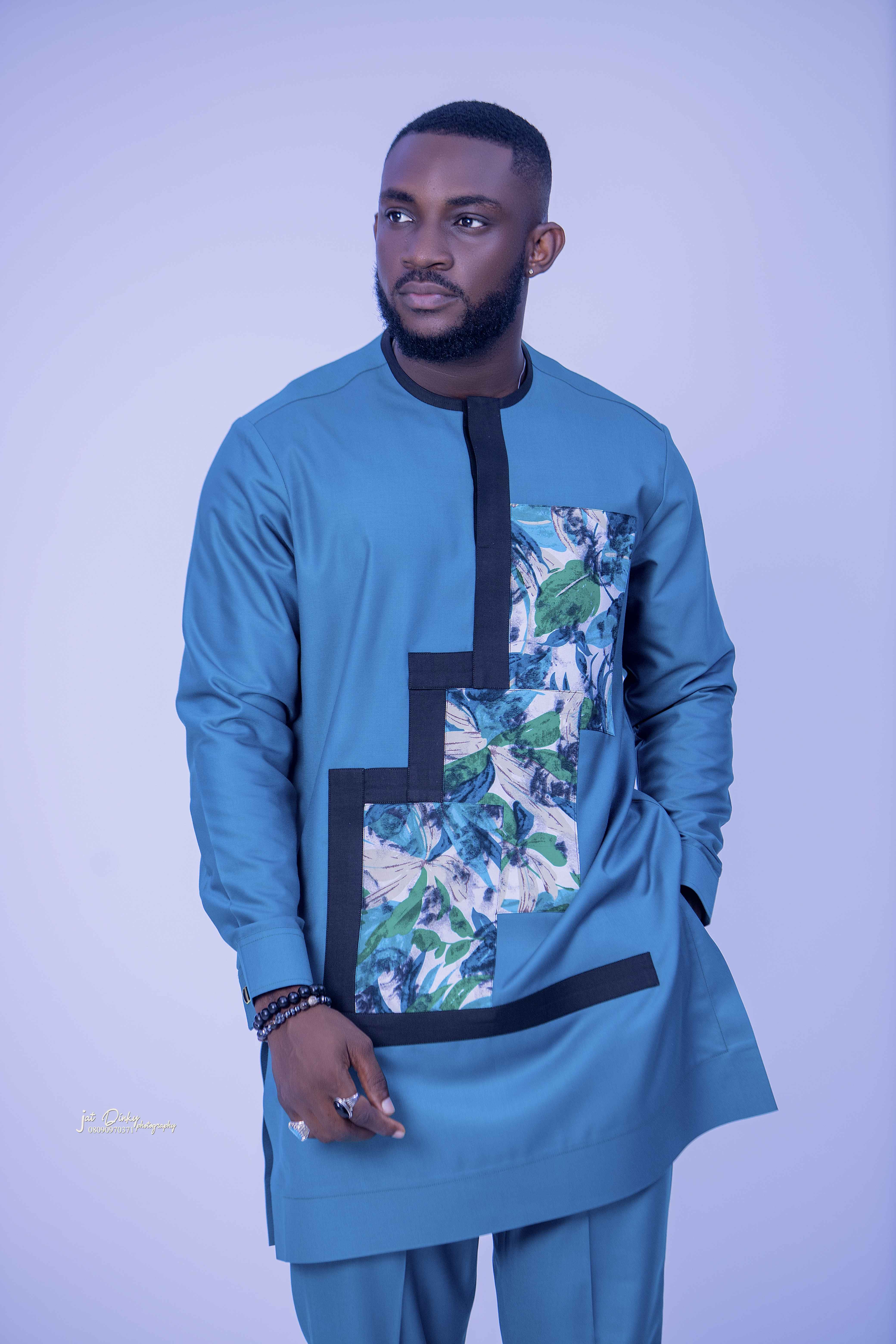 Vantage Point Super Men's Kaftan - African Men's Clothing