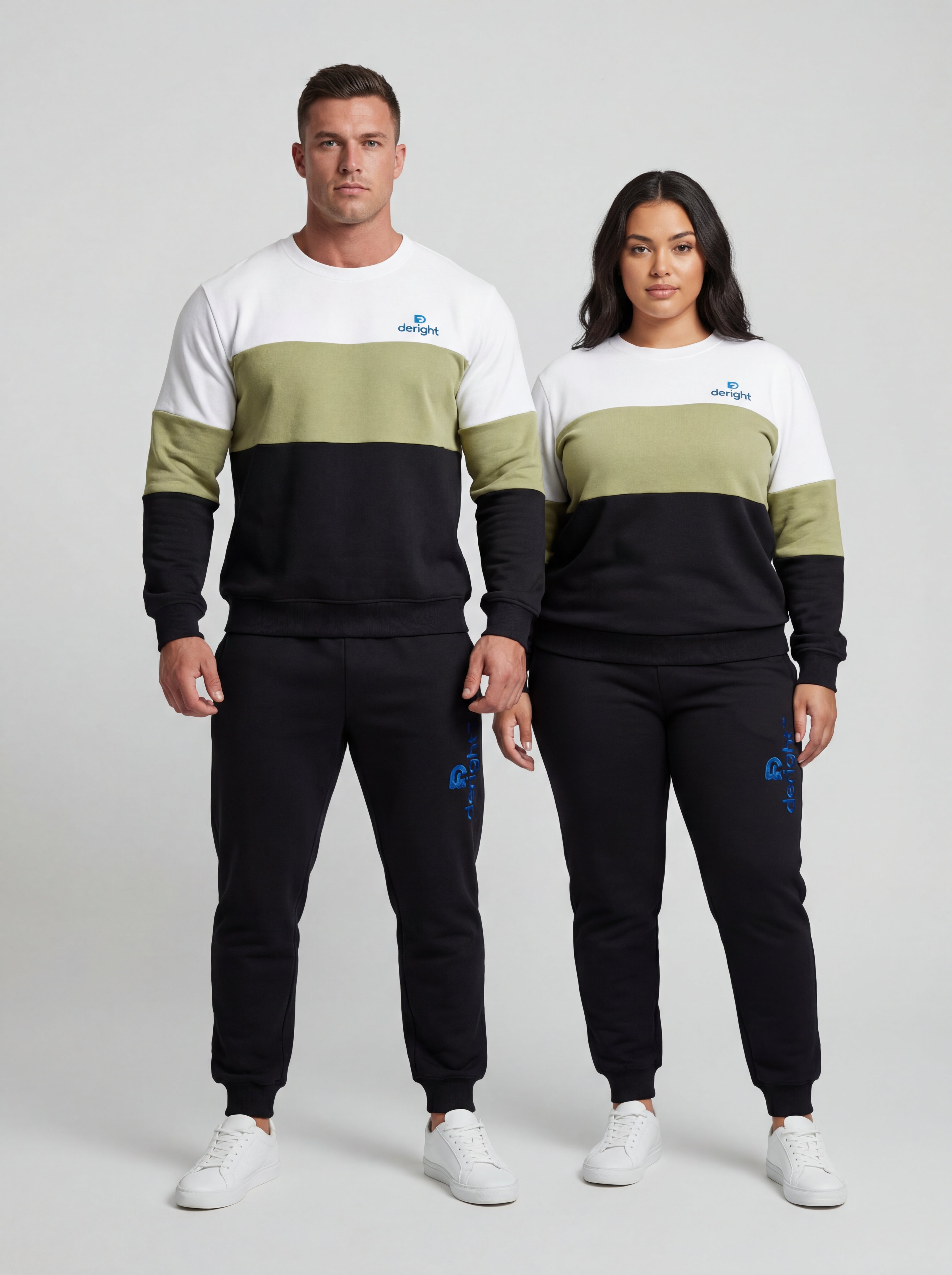 Unisex Color Block Tracksuit Set – Premium Comfort & Everyday Style