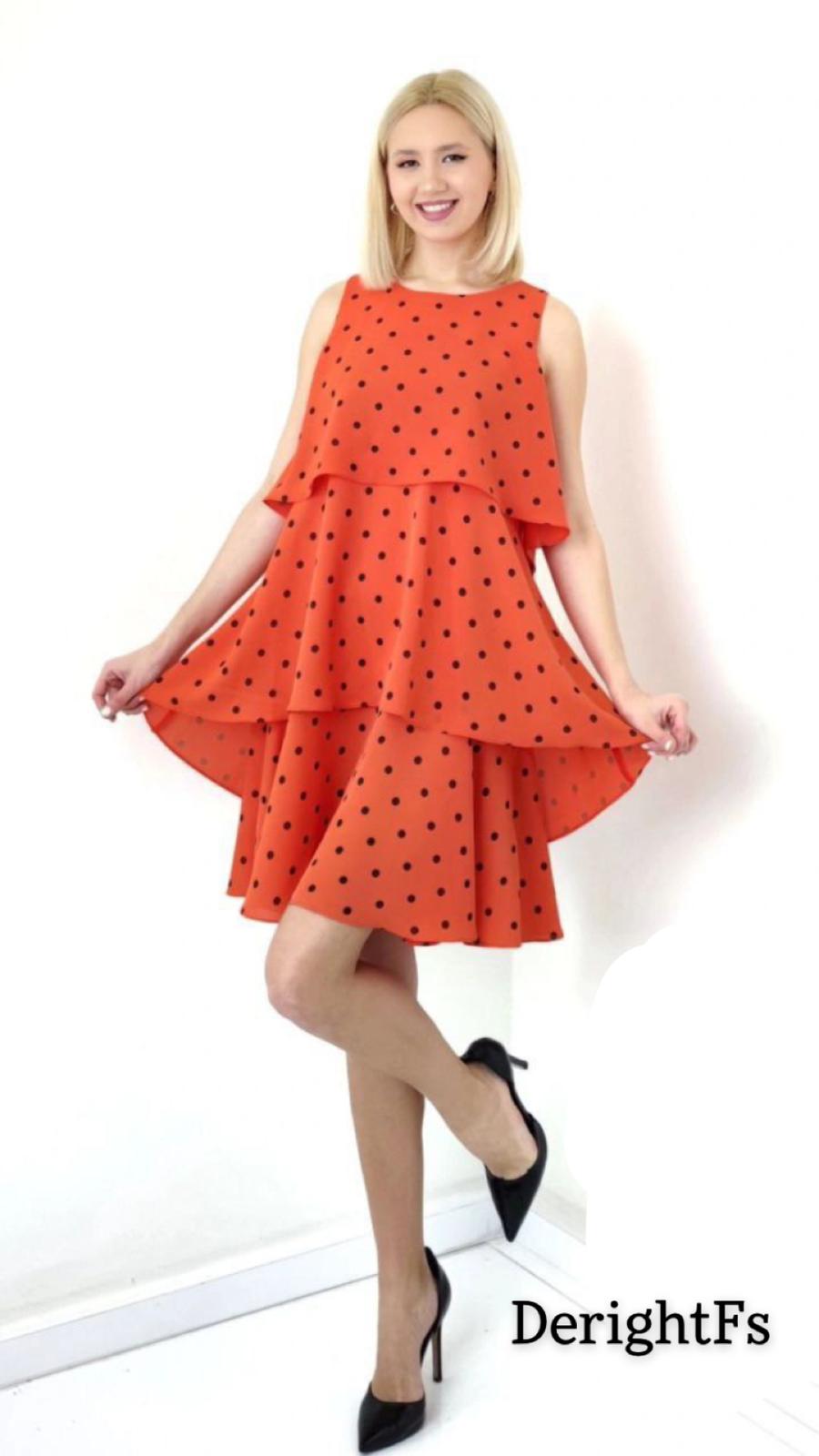 Red Polka Dot Dress New In