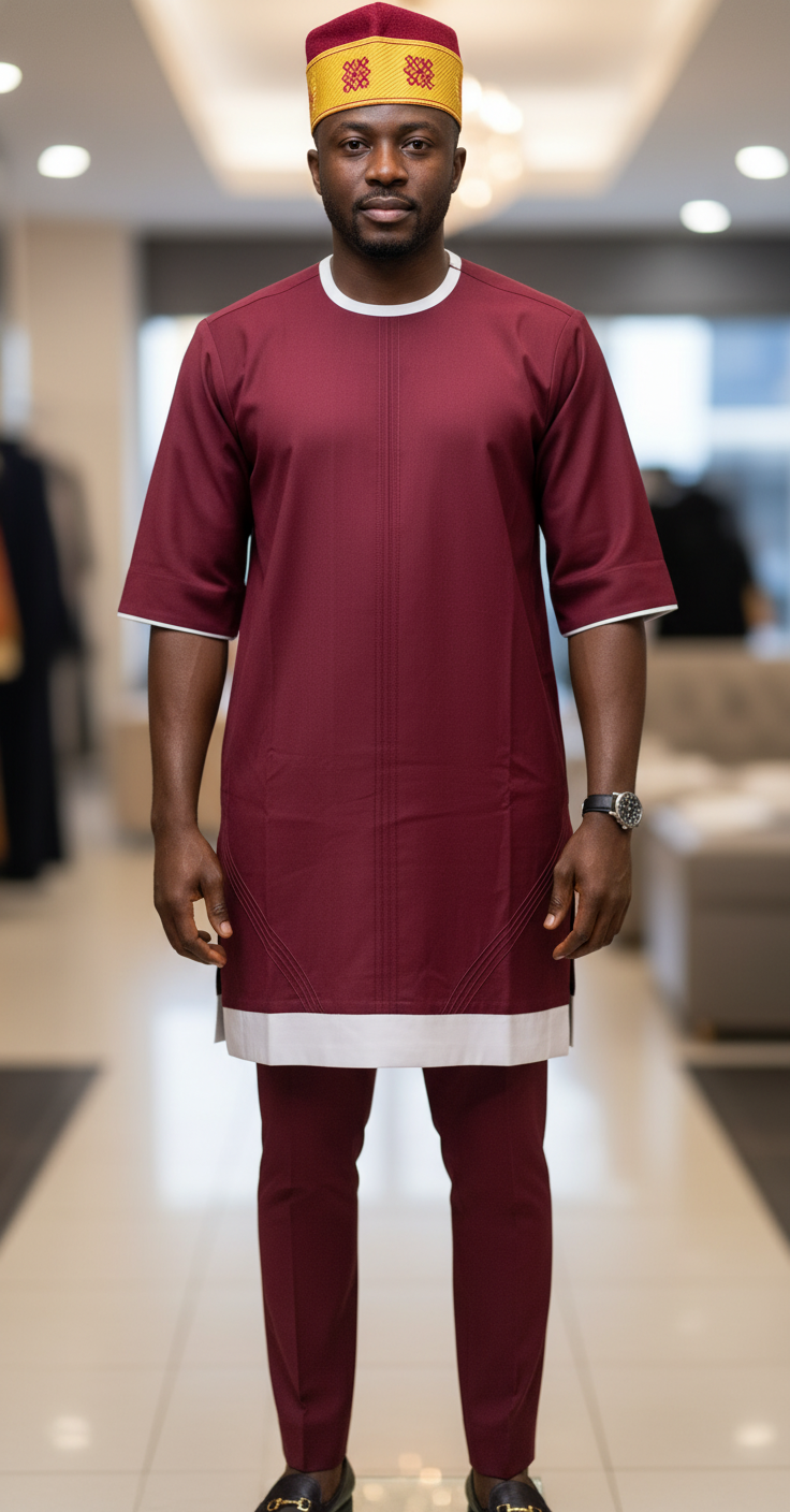Premium Men's Kaftan Set