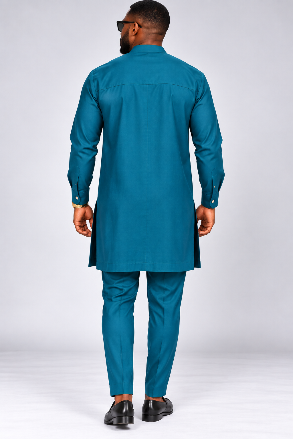 The Mobs Grace Men's Kaftan Set | Mandarin Collar Native Wear UK