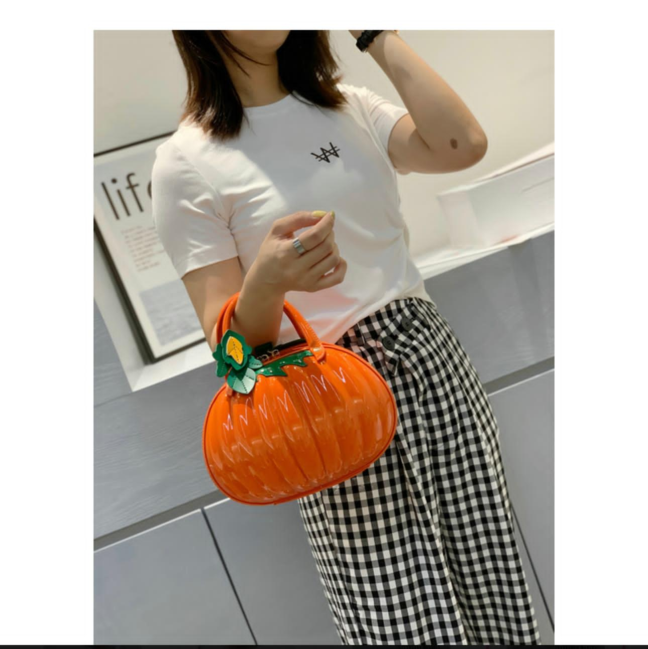 Pumpkin Crossbody Bag