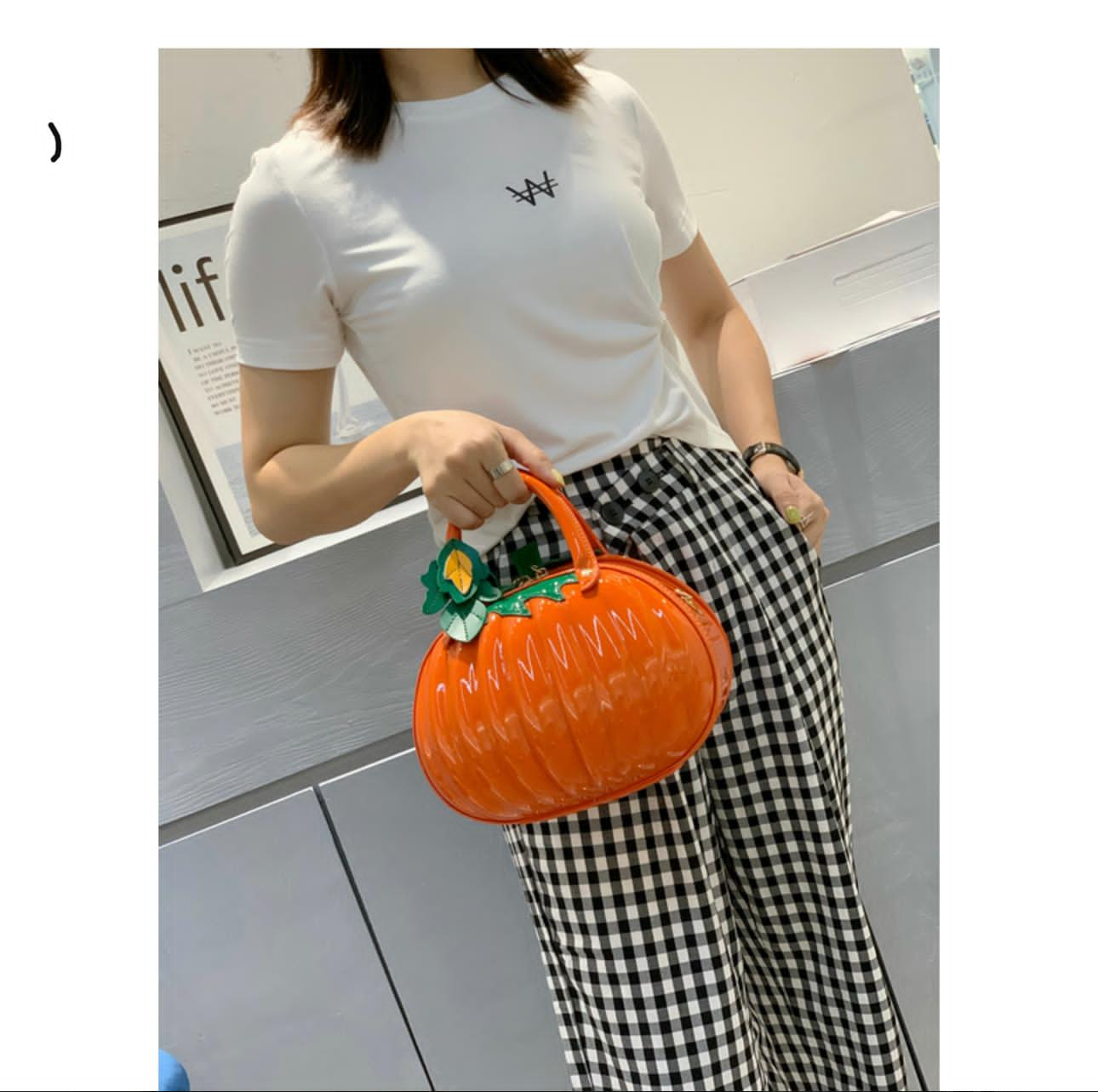 Pumpkin Crossbody Bag