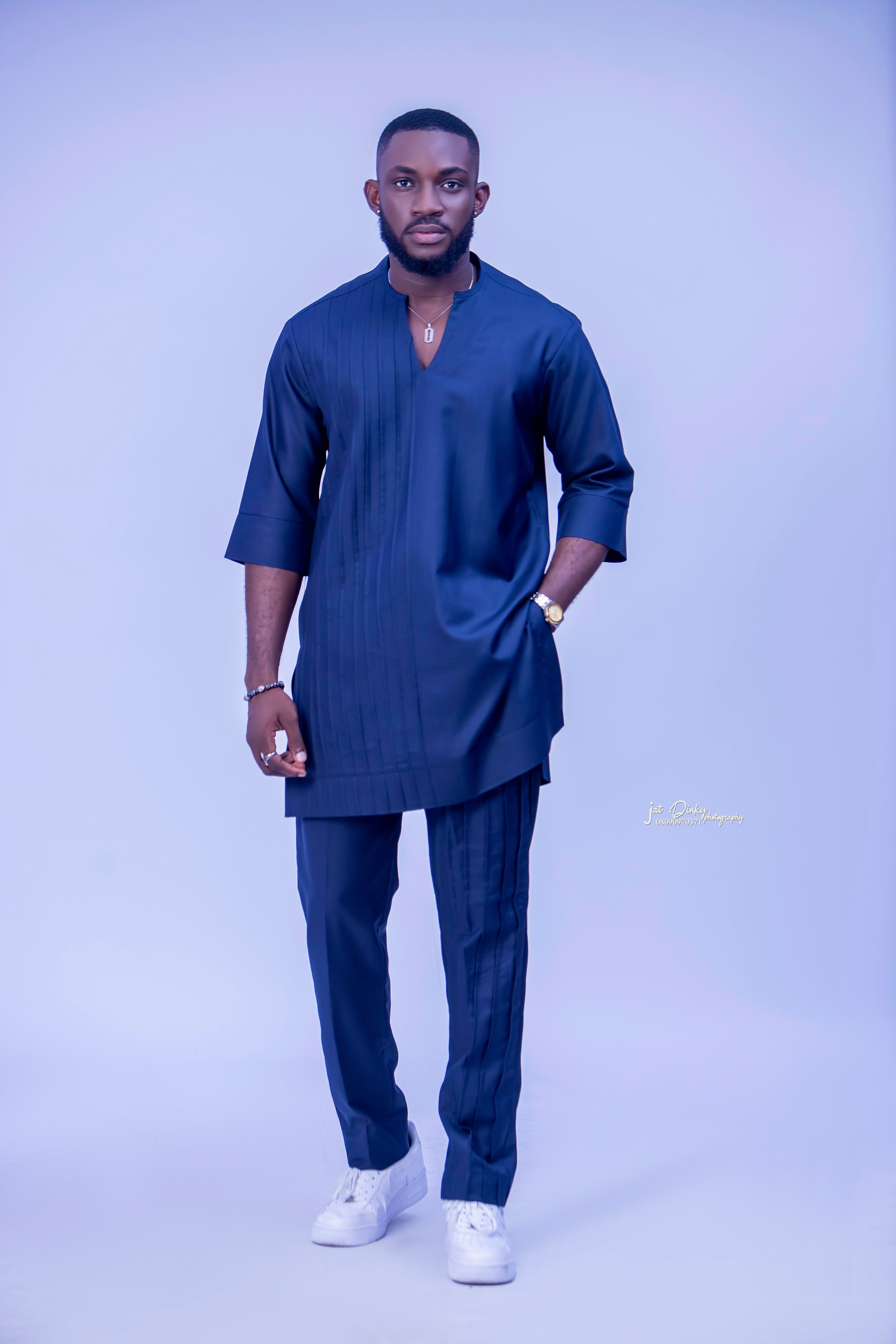 Sunlit Men Kaftan - African Men’s Clothing