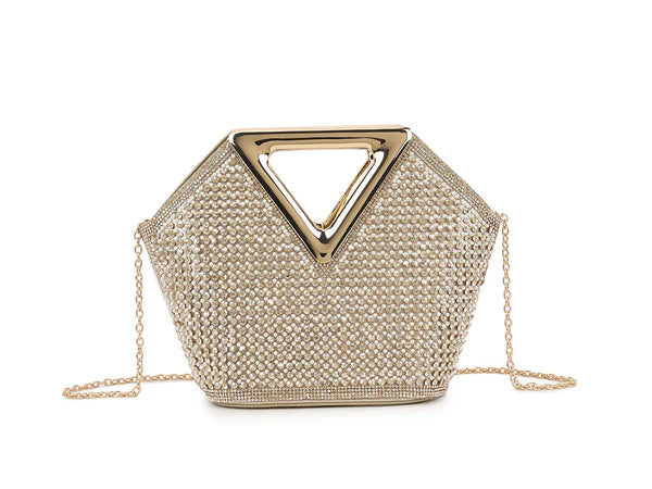 Aurelia Prism Crystal Evening Bag