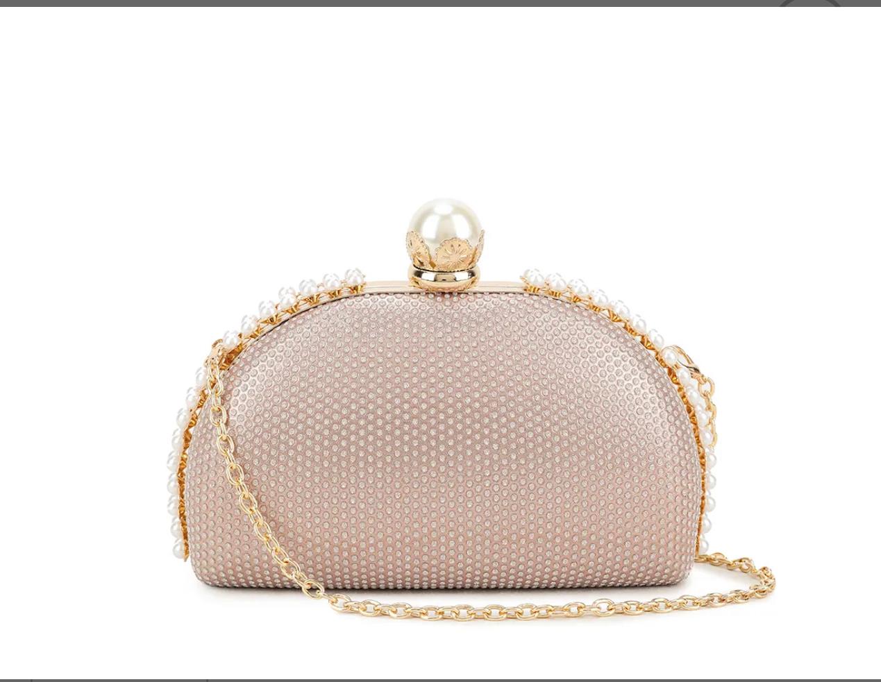 Bead Embellished Clutch