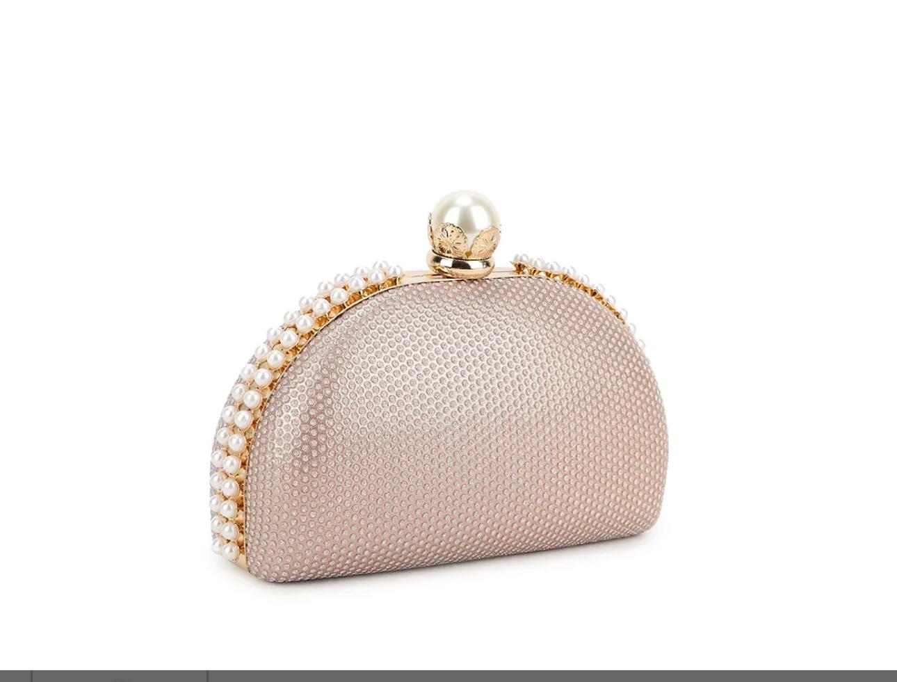 Bead Embellished Clutch