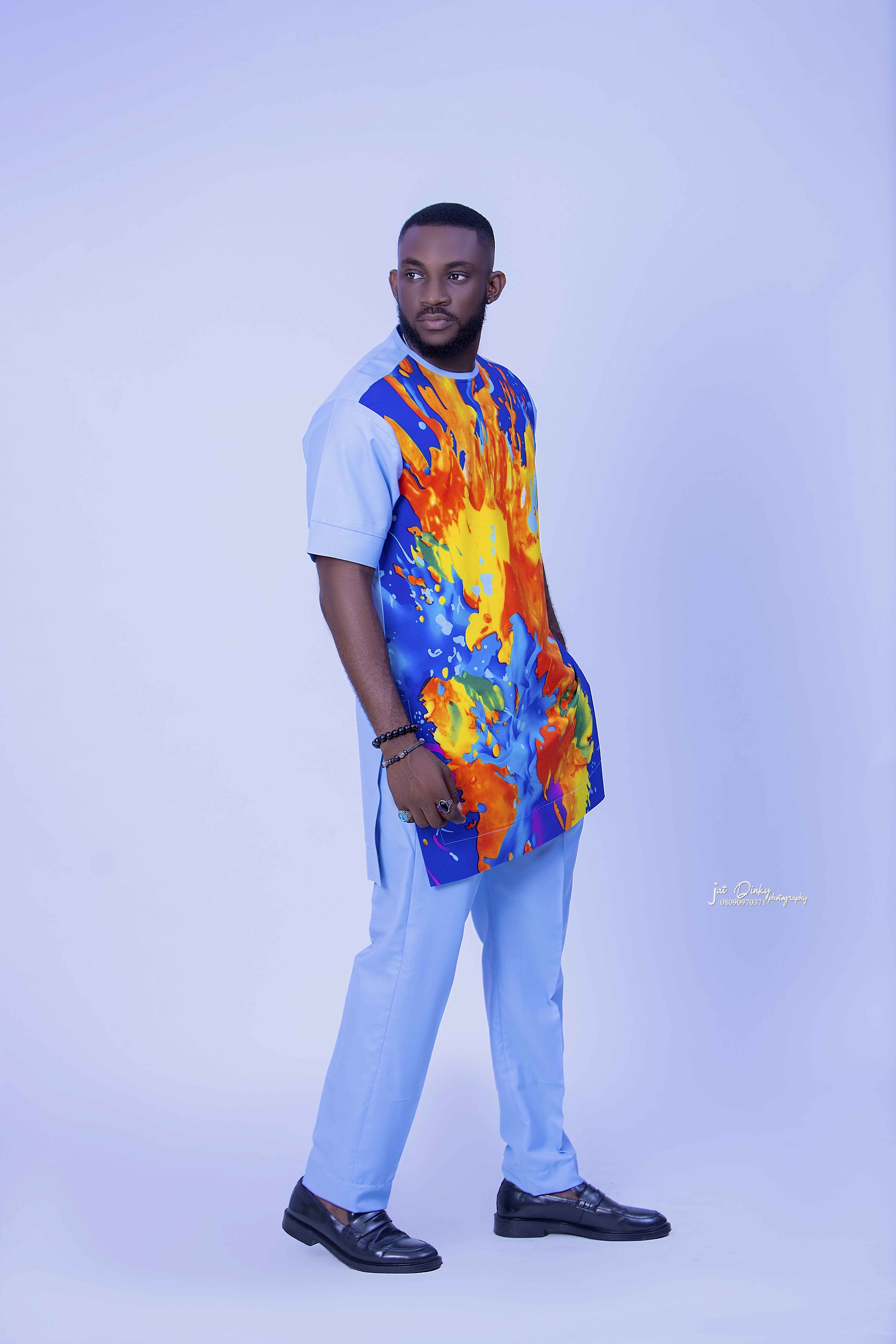 Glomen Kaftan Stylish African Kaftan for Men